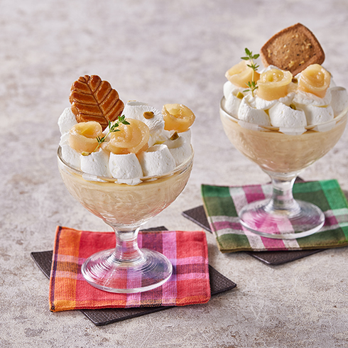 洋なしのババロア