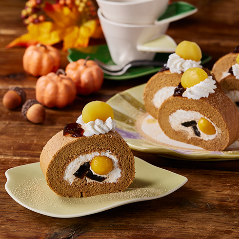 黒糖のロールケーキ　～ハロウィン～