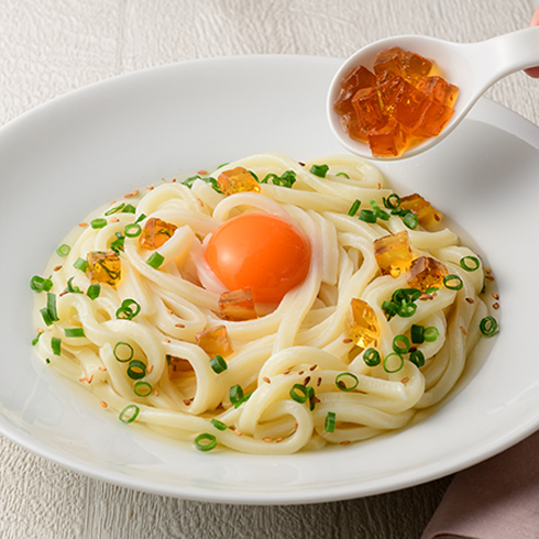 釜たまうどん＋だし漬けコラーゲン