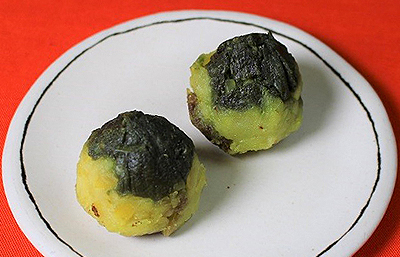 抹茶スイートポテト風栗きんとん